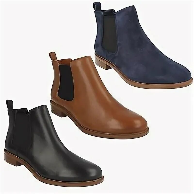 Tailor boots ул дзержинского 108 фото Дамы Clarks кожа потяните на повседневный низкий каблук лодыжки Челси ботинки Те