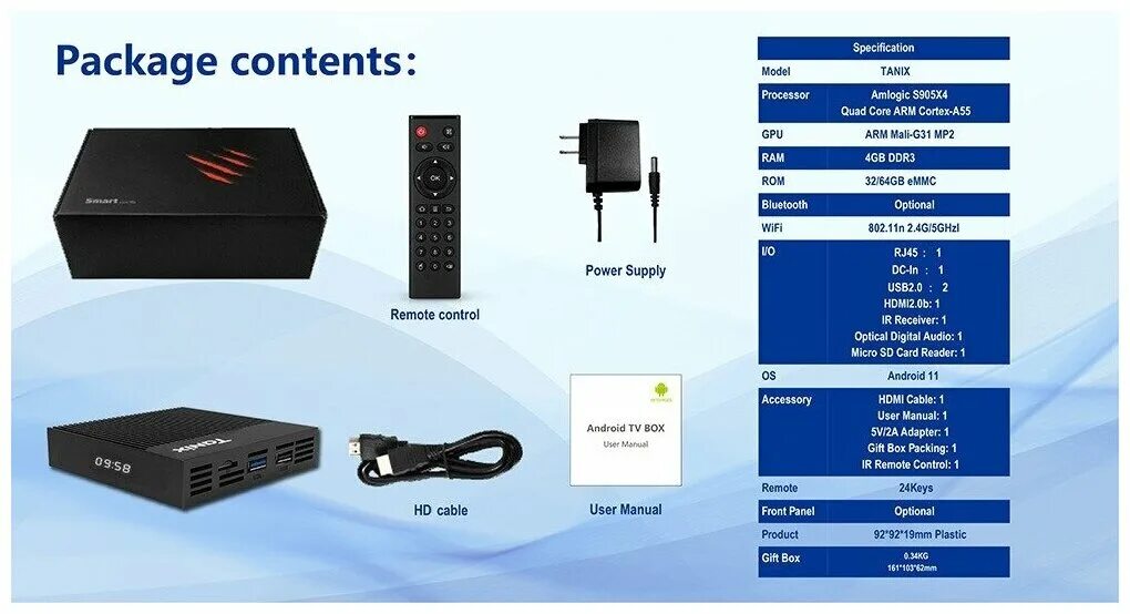 Tanix w2 4 32 подключение Tanix X4 4/32 Gb - купить в интернет-магазине по низкой цене на Яндекс Маркете