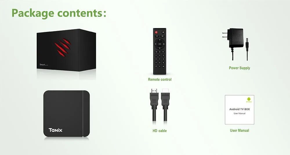 Tanix w2 4 32 подключение Медиаплеер Tanix W2, RJ-45 Ethernet, USB, HDMI, DC 5.5 мм, черный, Android купит