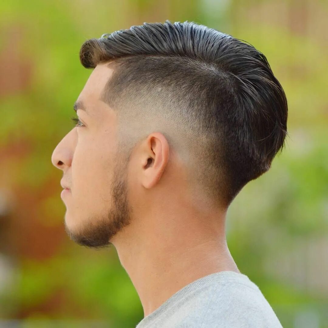 Taper стрижка мужская Magnificent Mohawk Fade Hairstyles