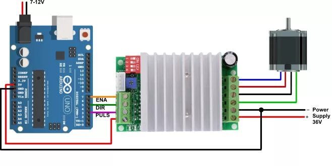 Tb6600 подключение двигателя TB6600 OEM Stepper Driver 4A - Micro Robotics Steppers, Drivers, Power