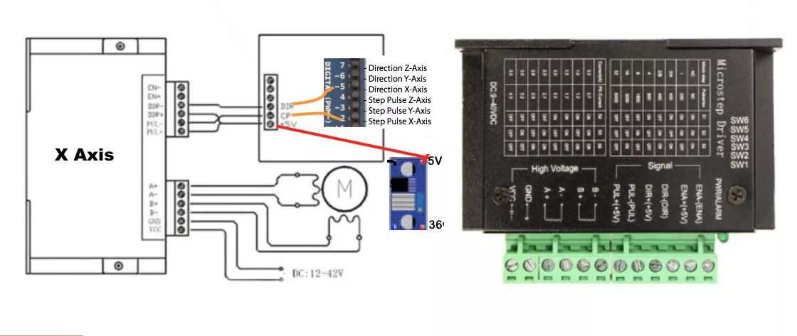 Tb6600 подключение двигателя Scegliere Giacca Cerniera tb6600 stepper driver wiring arrivo ingresso punto mor
