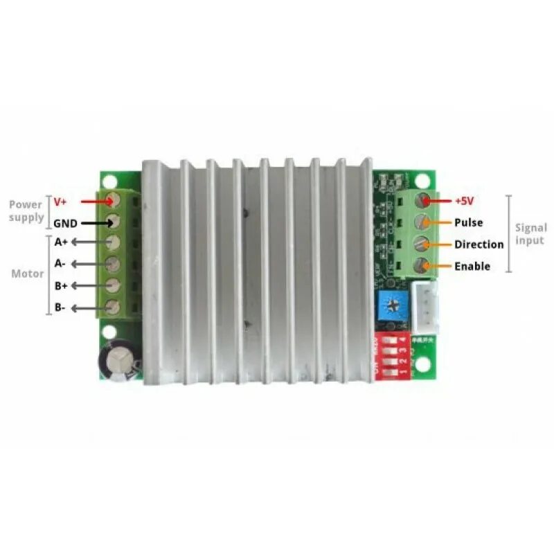 Tb6600 подключение двигателя TB6600 Stepper Motor Driver Controller Module 8-50V 4.5A buy online at Low Price