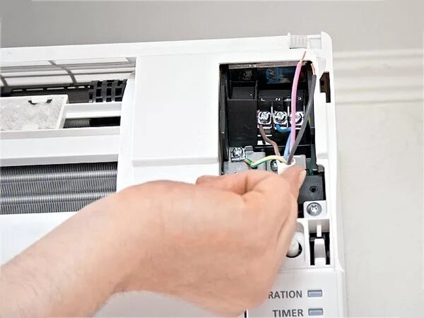 Tcl sunrise подключение к внутреннему блоку Подключение кондиционера к электросети своими руками