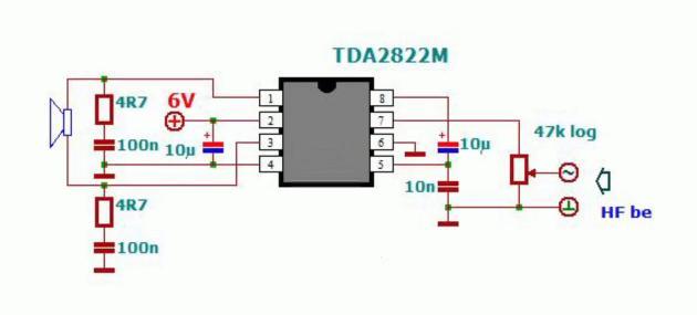 Tda2822m datasheet на русском схема усилителя Тяп-ляп и готово? Почему нельзя чинить слуховой аппарат самостоятельно с фото