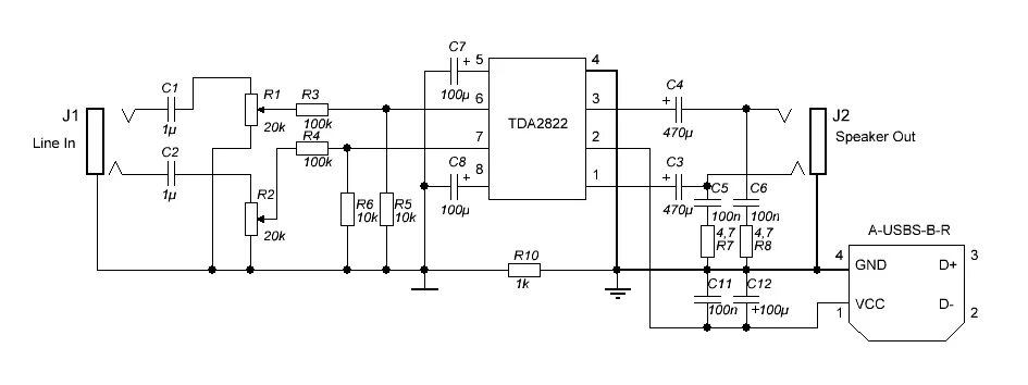 Tda2822m datasheet на русском схема усилителя Форум РадиоКот * Просмотр темы - Усилитель на TDA2822