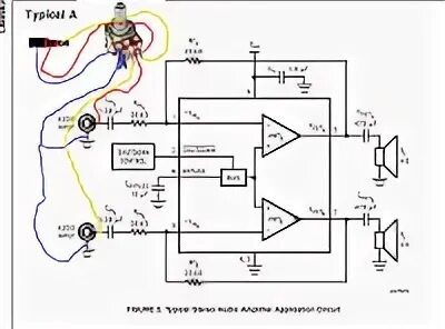 Tda6107jf усилитель звука схема Tda6107jf схема включения