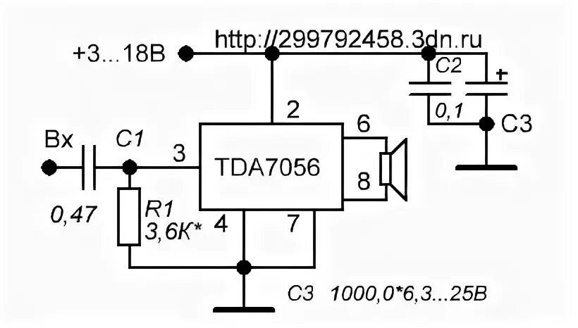 Tda7056 схема усилителя Звукотехника (УМЗЧ) - Страница 21 - rcl-radio.ru