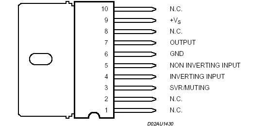 Tda7253 схема усилителя TDA7253L Selling Leads, Price trend, TDA7253L DataSheet download, circuit diagra