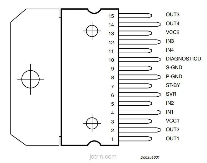Tda7266 схема усилителя STA540 ST Amplifier ICs - Jotrin Electronics