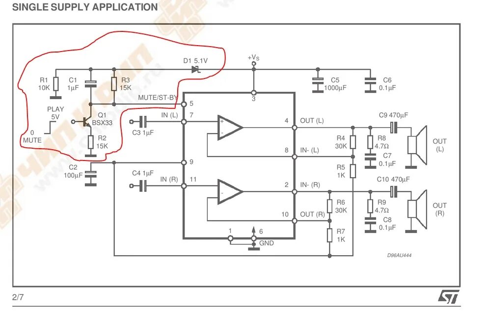 Tda7269 схема усилителя Tell me if it is possible from the amplifier circuit on the Tda 7269A to throw a