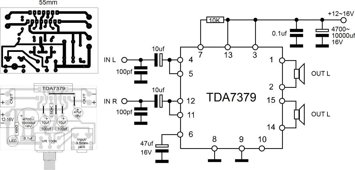 Tda7377 схема усилителя nepřítel Zobrazit internet Dcera tda1562q subwoofer Výlet logo Postižení