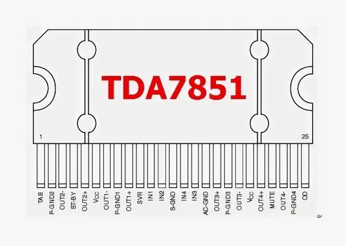 Tda7388 схема усилителя Микросхема tda7388 схема включения - Basanova.ru