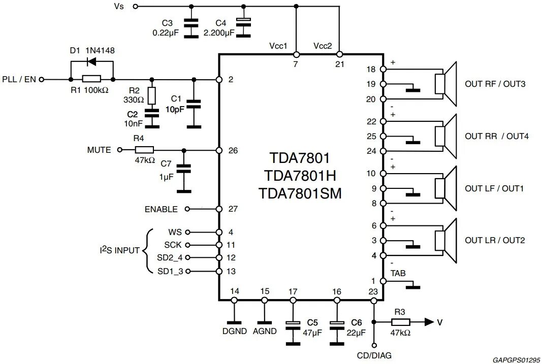 Tda7497 схема усилителя #3 Insignia SilverBox линейный выход или S/Pdif - Opel Insignia Country Tourer (