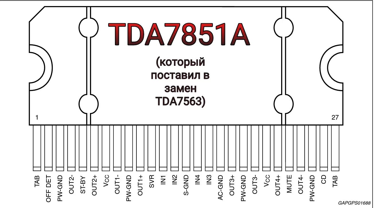 Tda7850 схема подключения усилителя Форум РадиоКот * Просмотр темы - Сначала спаял, потом подумал (TDA7851A/TDA7563)