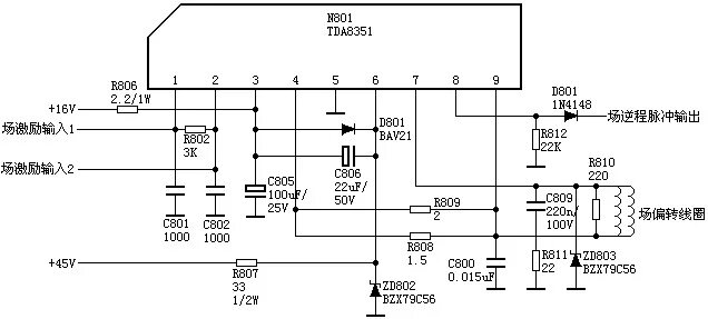 Tda8356 усилитель схема Тда8356 схема подключения