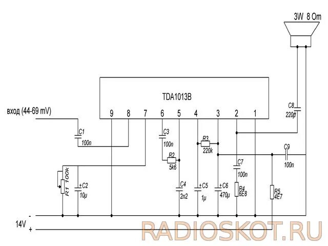 Tda8356 усилитель звука схема подключения Ответы Mail.ru: Добрый день. Подскажите, кто в теме, куда подключать второй пров