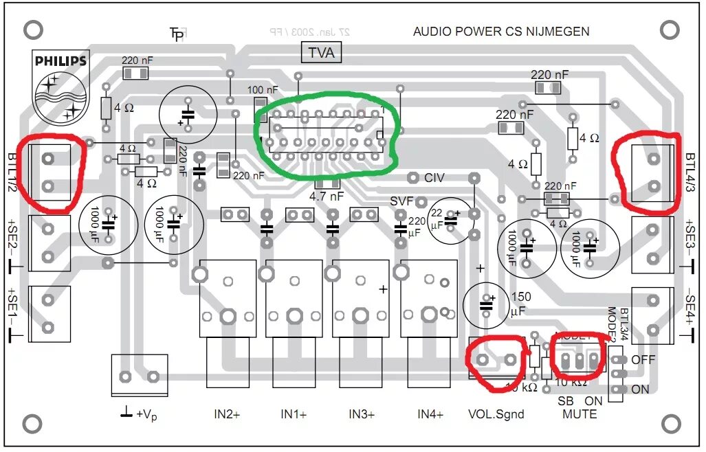 Tda8947j схема усилителя Контент spark1595 - Страница 3 - Форум по радиоэлектронике