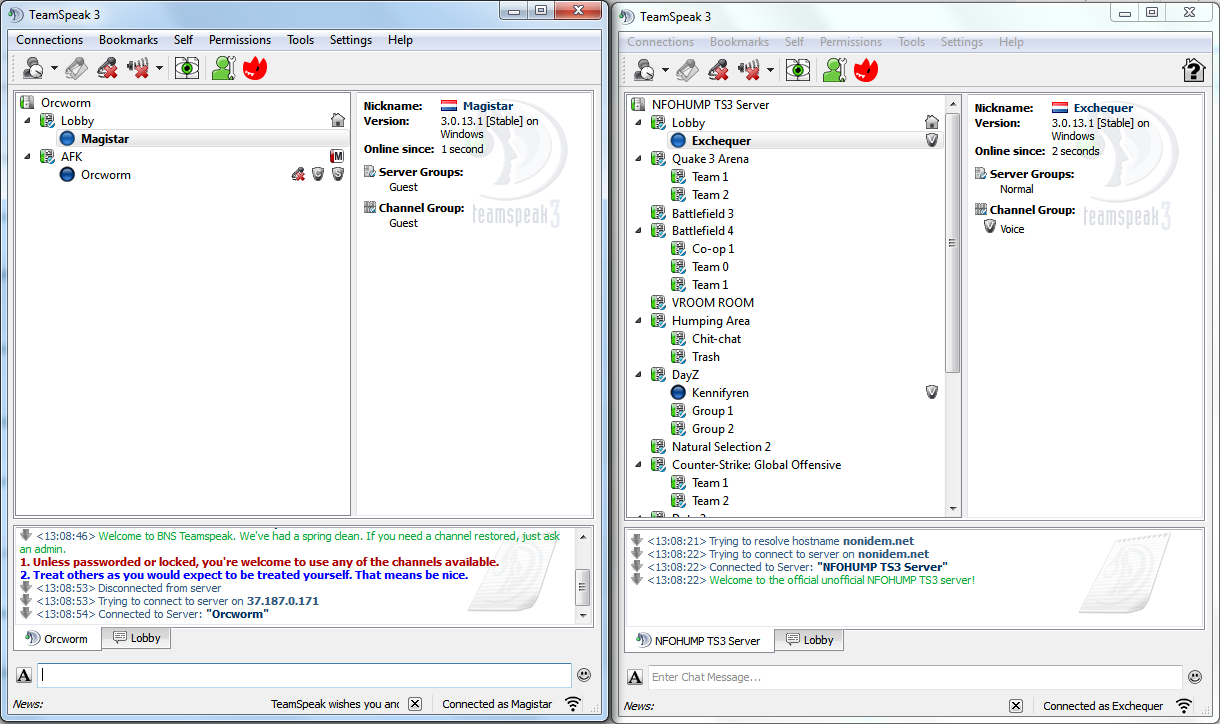 Teamspeak 3 подключение к серверу Use multiple Teamspeak 3 clients - GameplayInside