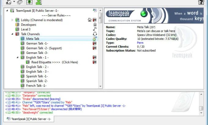 Teamspeak ошибка подключения Develop an expert discord and or teamspeak server for a great price by Jenniferw