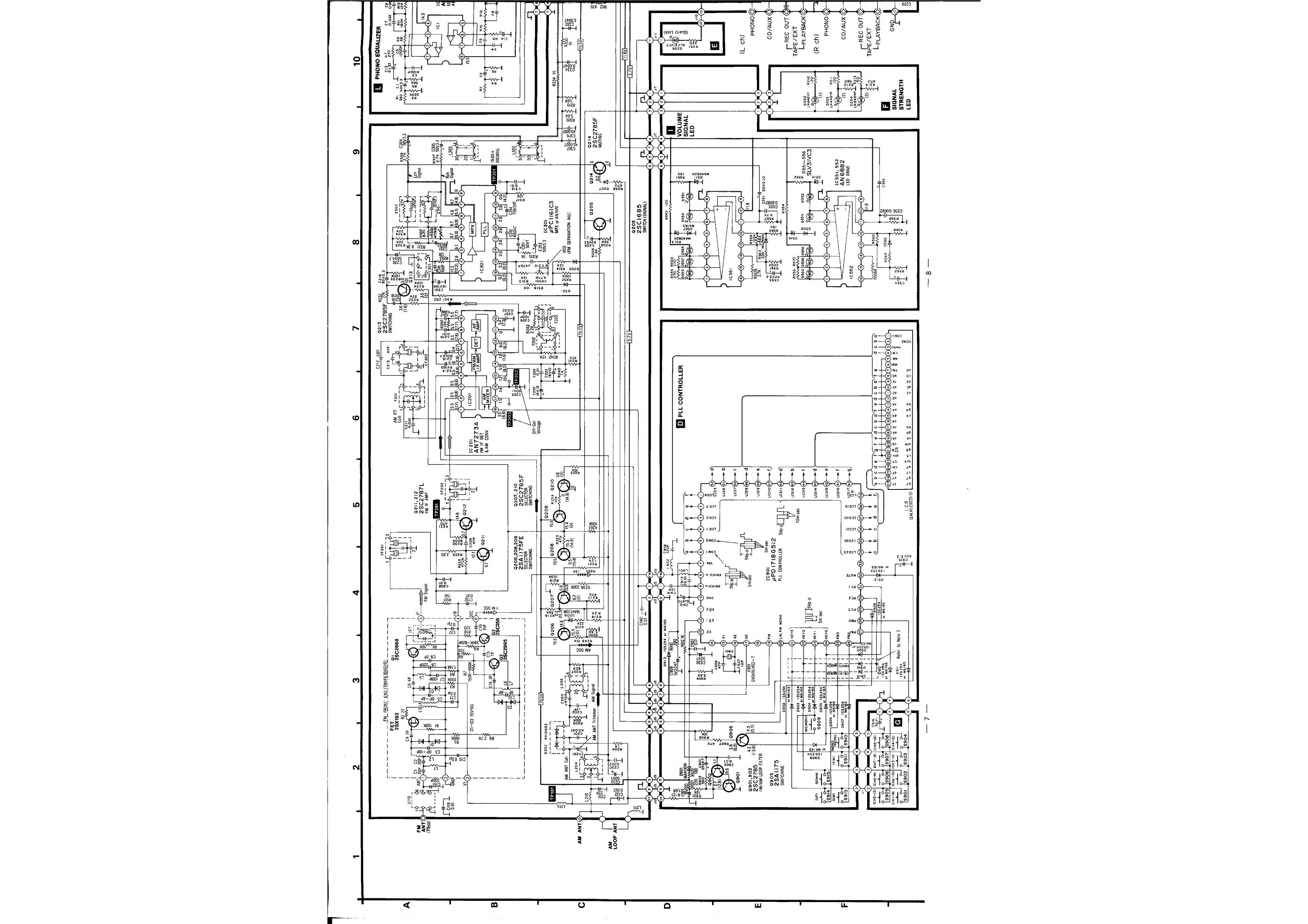Technics sa ch750 схема электрические принципиальное TECHNICS SA290 - Service Manual Immediate Download