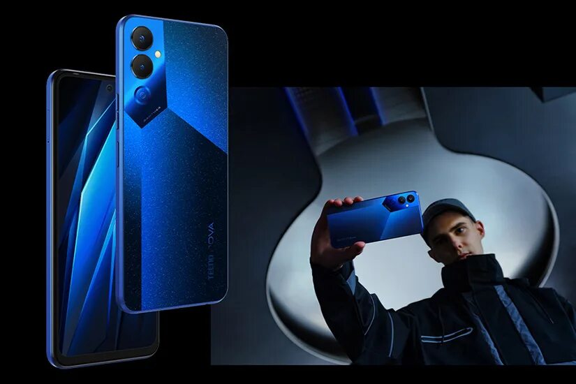 Techno pova 6 фото Смартфон TECNO Pova 4 8/128Gb Черный: купить по цене 11 990 рублей в интернет ма