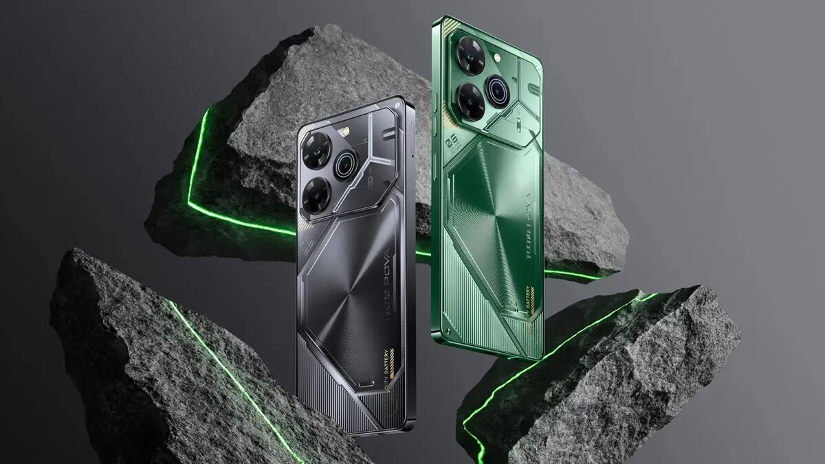 Tecno pova 6 фото Компания Tecno представила новый смартфон Tecno Pova 6 Pro с процессором Dimensi