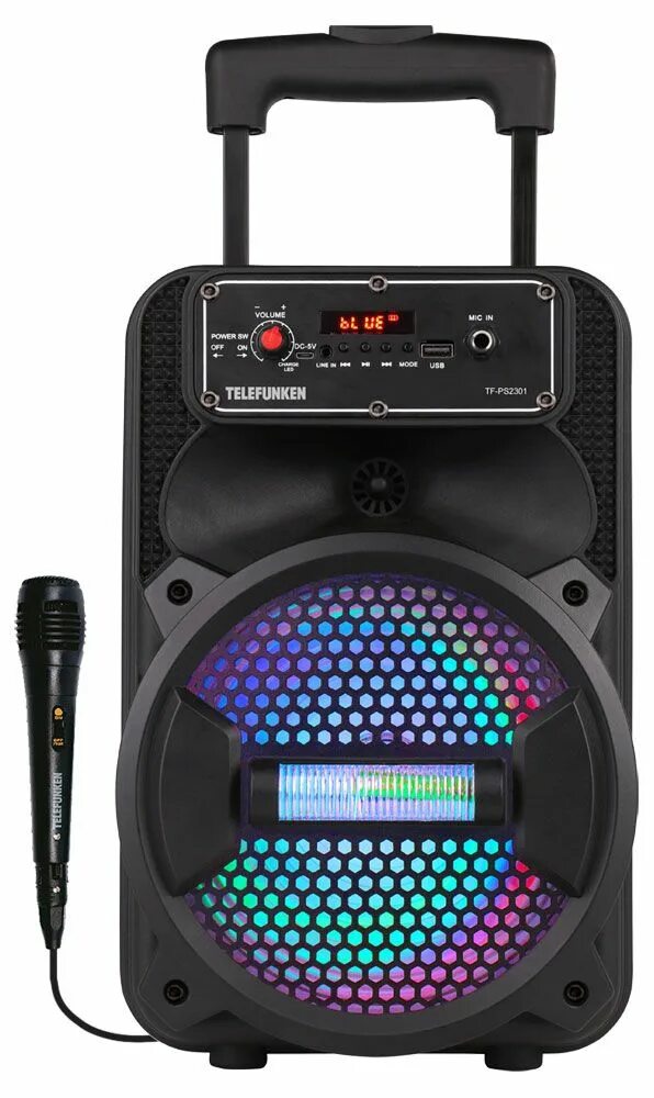 Telefunken колонка как подключить Купить Музыкальный центр Mini Telefunken TF-PS2301 (619446) в интернет-магазине 