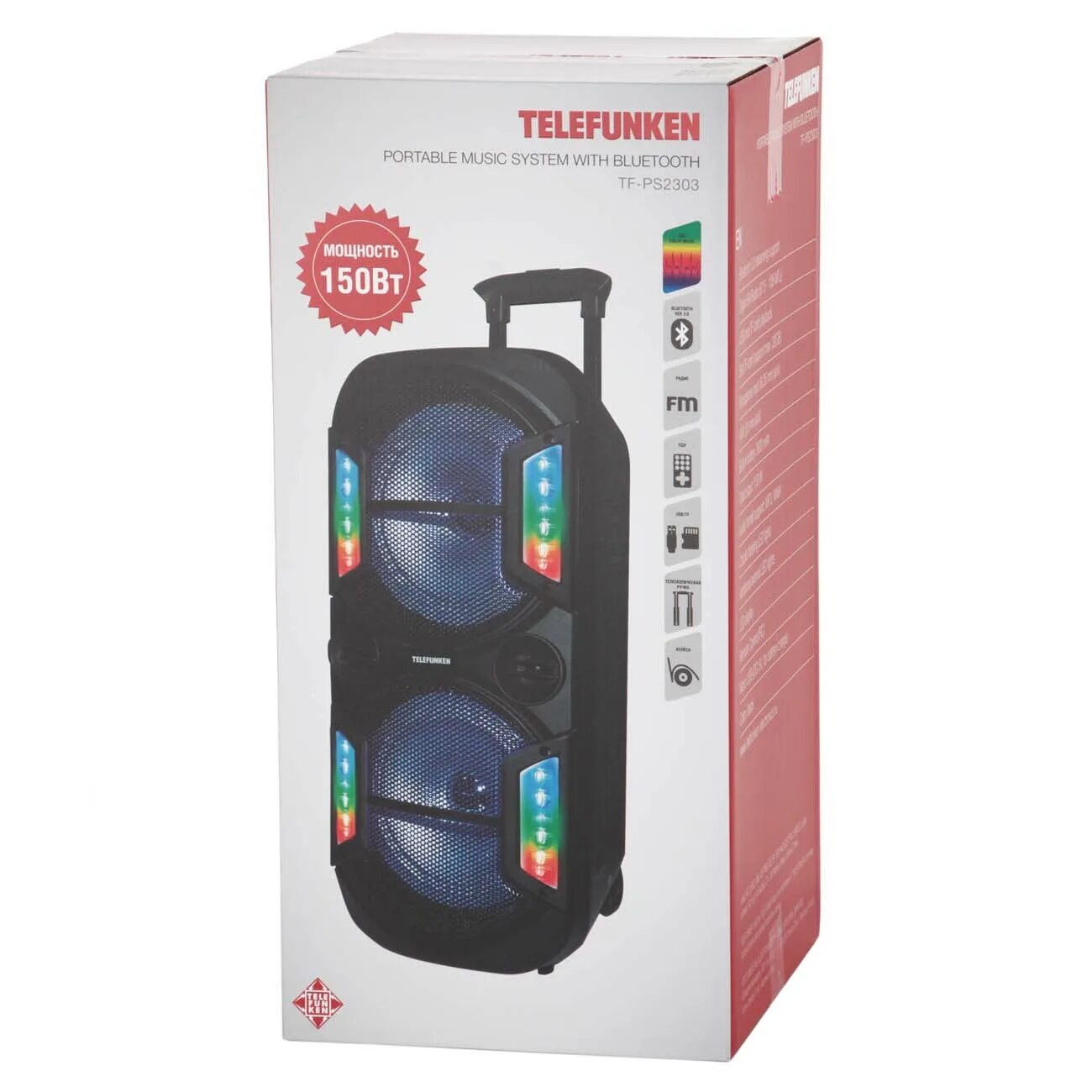 Telefunken колонка как подключить Акустическая система Telefunken TF-PS2303 - отзывы покупателей и владельцев М.Ви