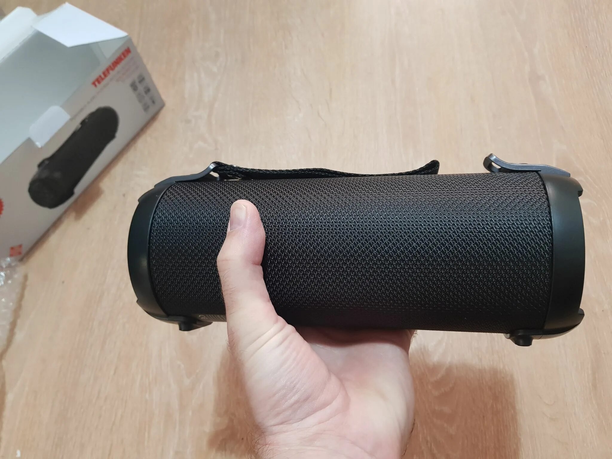 Telefunken колонка как подключить Портативная акустическая система Telefunken TF-PS1243B, черный 5050370939375 - к