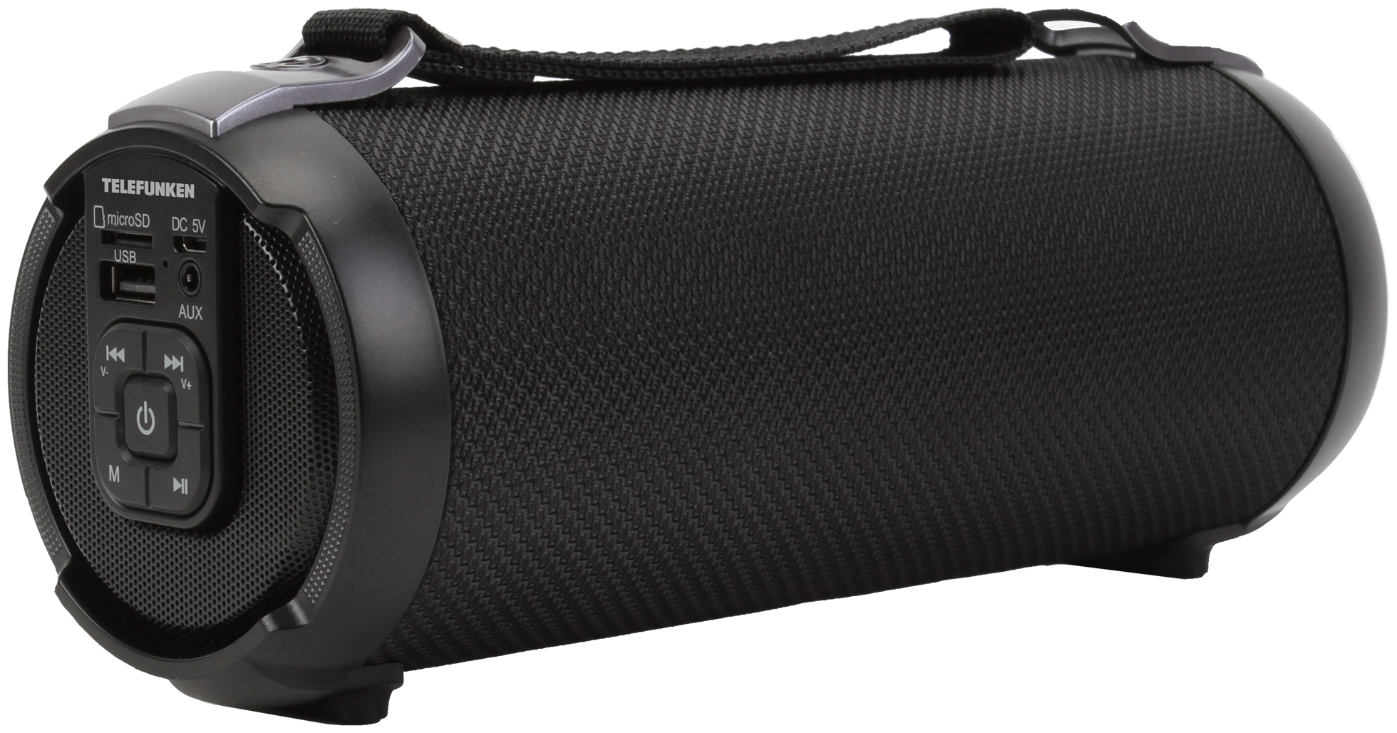 Telefunken колонка как подключить Беспроводная колонка Remax RB-M43 (9.5W, 1500mAh), черный - купить в интернет-ма