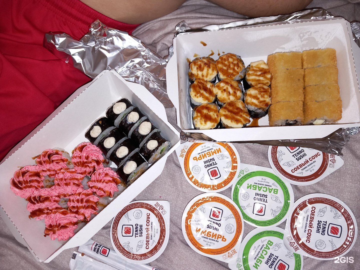 Tenno sushi 5 й квартал 30 фото Tenno sushi, ресторан доставки японской кухни, 5-й квартал, 30, Шелехов - 2ГИС