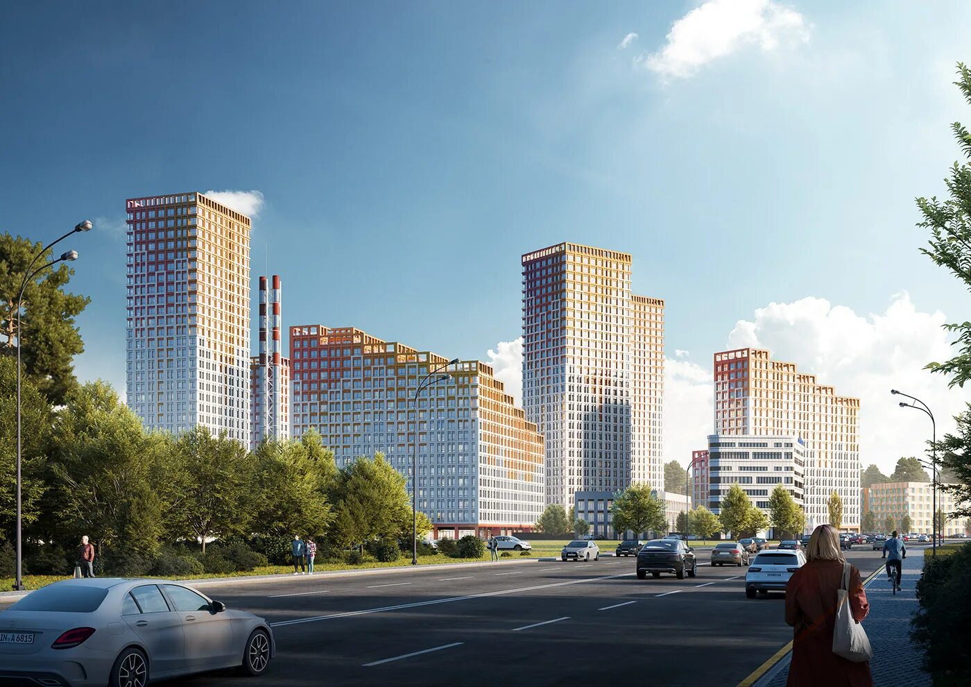 Terle park уфа ул авроры фото Residential Complex :: Behance