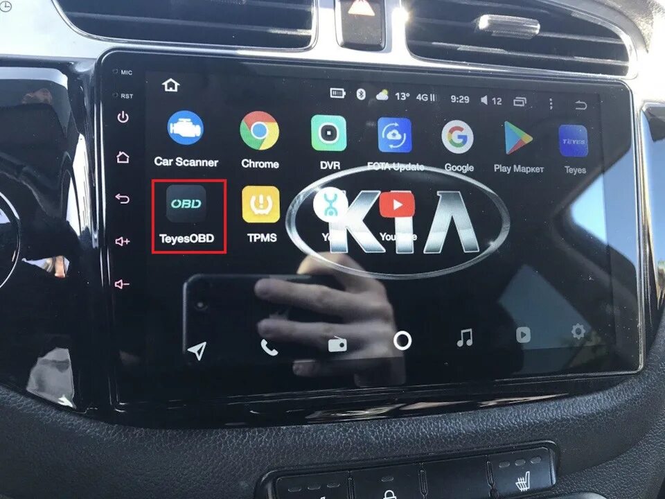 Teyes как подключить блютуз Подключение стороннего OBD адаптера к магнитоле Teyes - KIA Ceed (2G), 1,6 л, 20