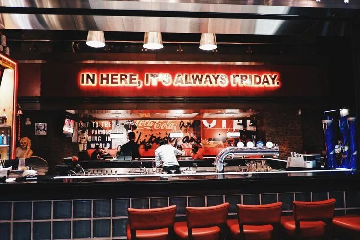 Tgi fridays химки микрорайон икеа 1 фото Things you never knew about TGI Fridays Tgi fridays, Tgi fridays restaurant, Sto