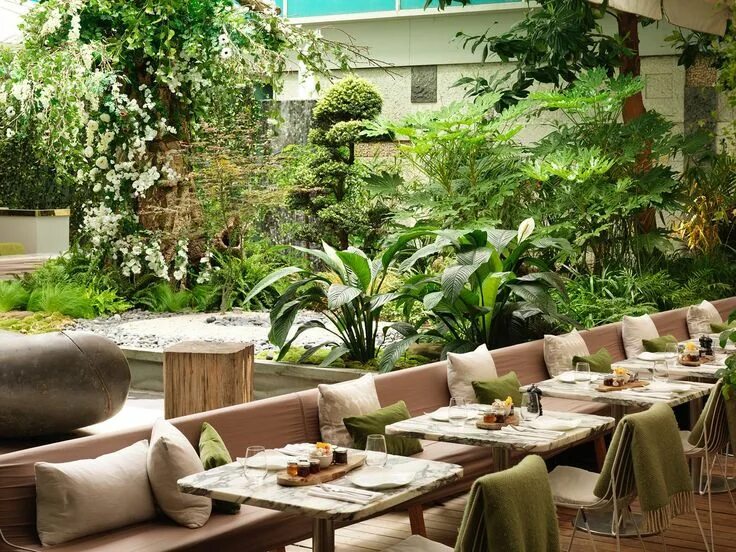 The сад terrace трудовая ул 2б фото Alfresco dining: The 8 best restaurants with gardens in London Tatler Magazine
