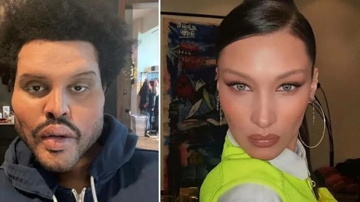 The weeknd фото до и после пластики Why fans are linking The Weeknd's latest MV 'Save Your Tears' with Bella Hadid?