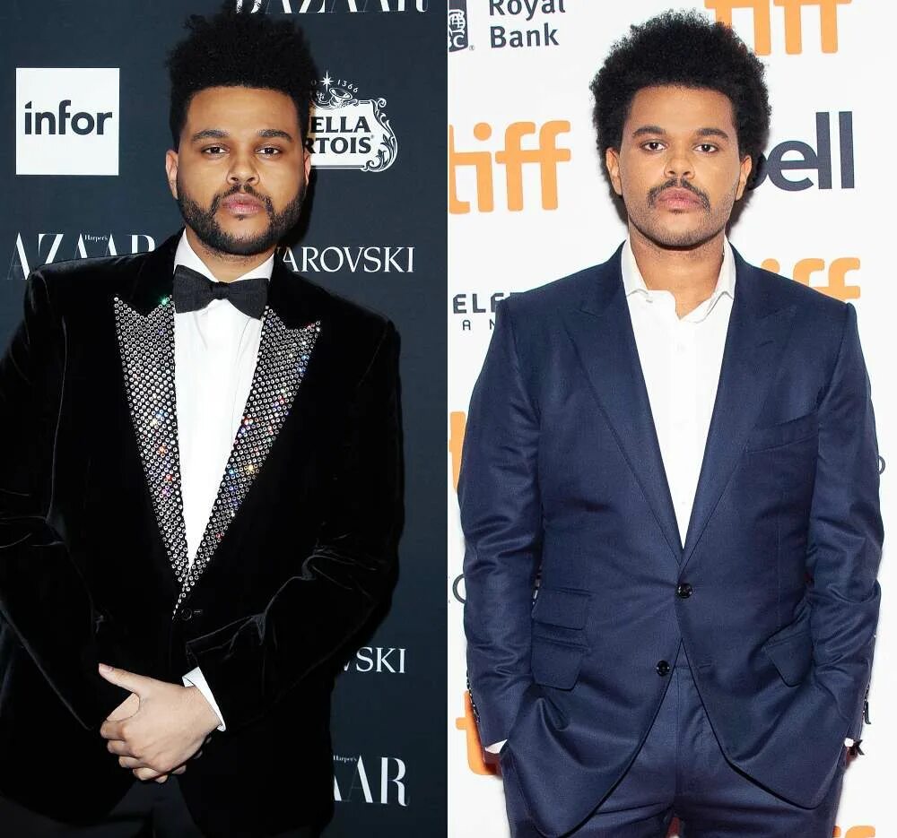 The weeknd фото до и после пластики The Weeknd Looks Unrecognizable at TIFF After Bella Hadid Split Us Weekly