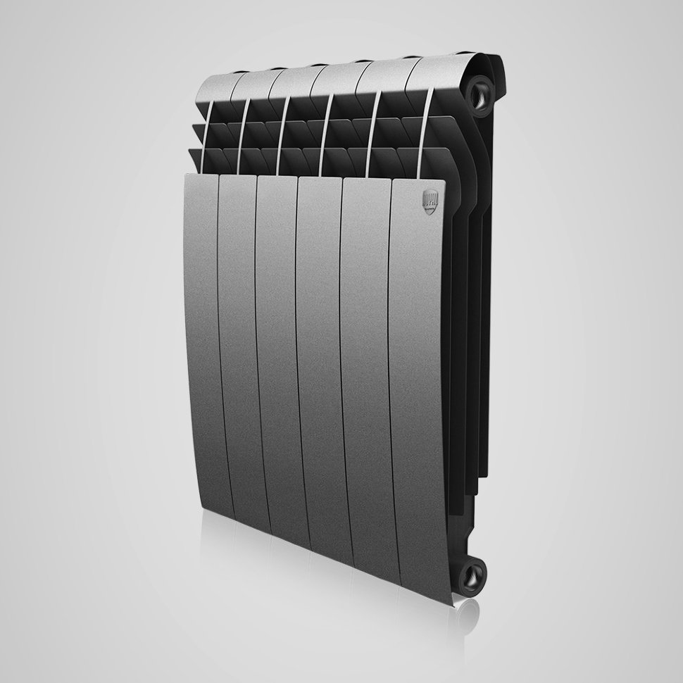 Thermo biliner нижнее подключение Royal Thermo BiLiner 500 Silver Satin Радиатор 4 секций: купить в Красноярске, м