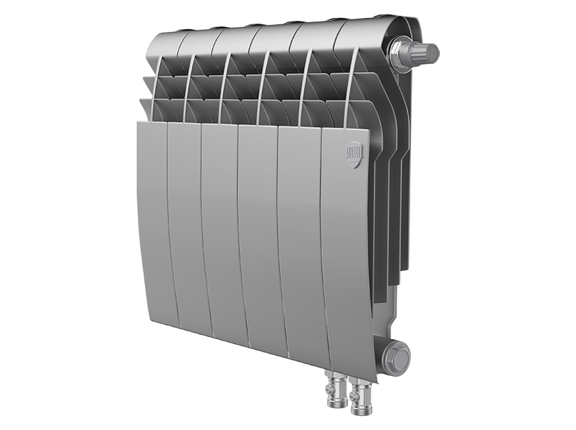 Thermo biliner нижнее подключение ᐉ Радиатор Royal Thermo BiLiner 350 /Silver Satin VDR - 6 секц.: купить Нижнем Н