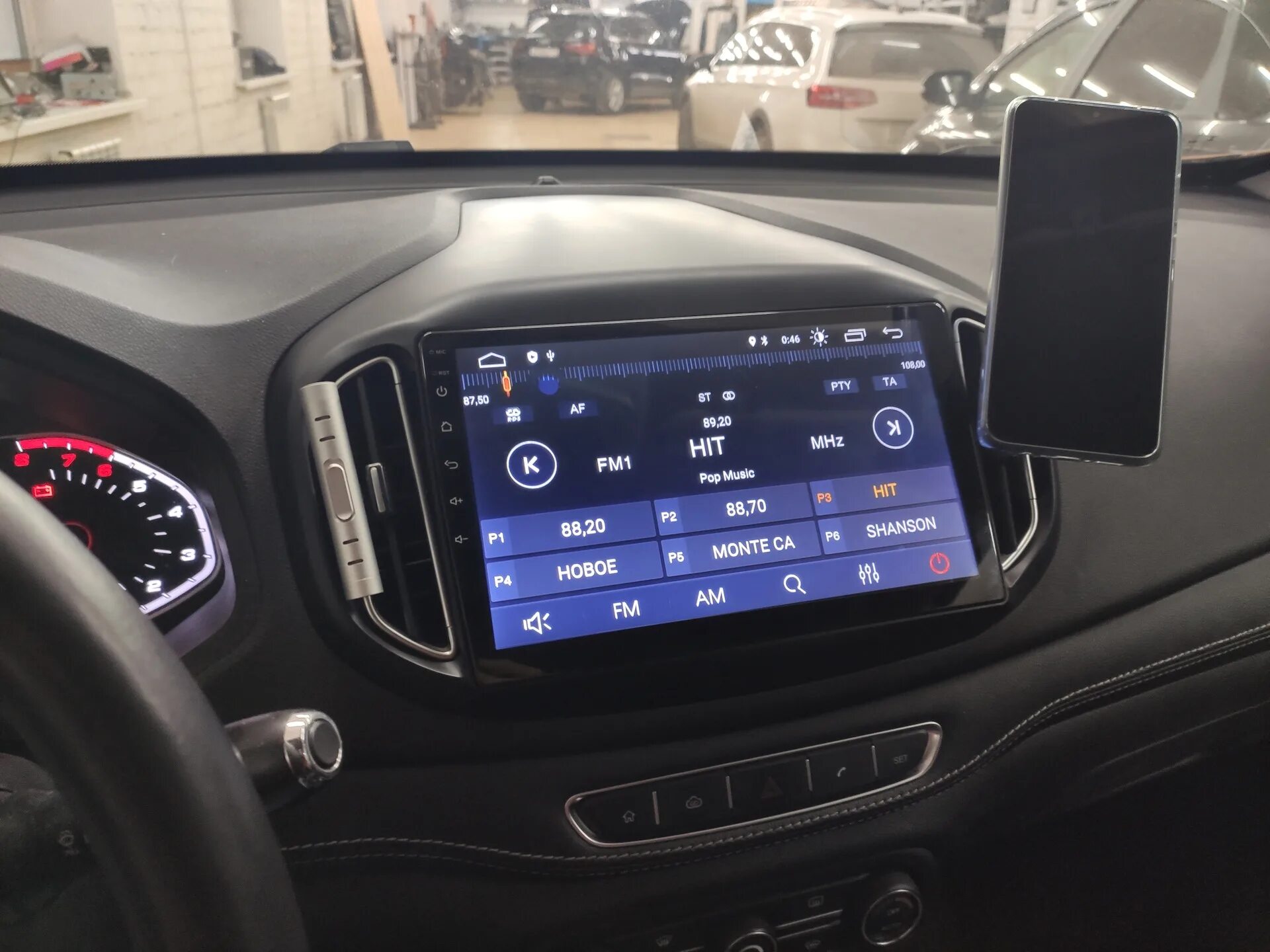 Tiggo 7 pro подключение телефона Установка магнитолы ANDROID для Chery Tiggo 7 - Автоэлектроника 63 на DRIVE2