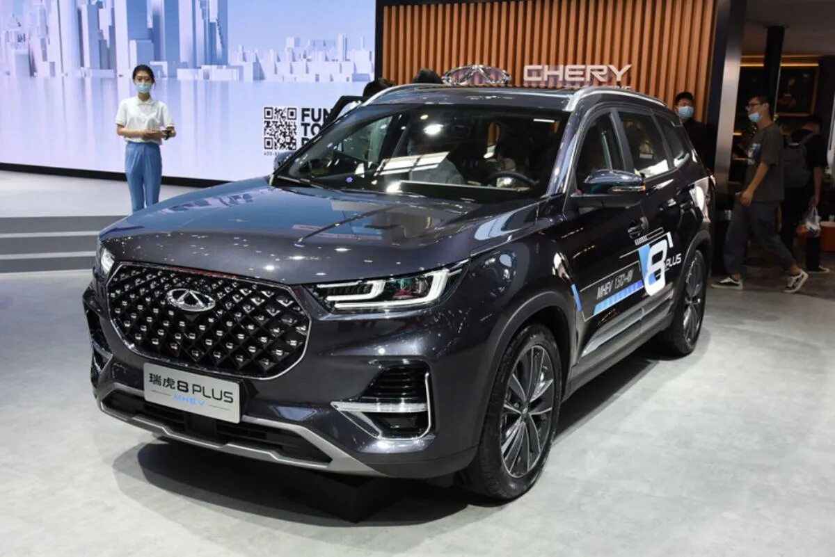Tiggo 8 pro max фото Дебютант мотор-шоу в Пекине Chery Tiggo 8 Plus удивил высоким прайсом