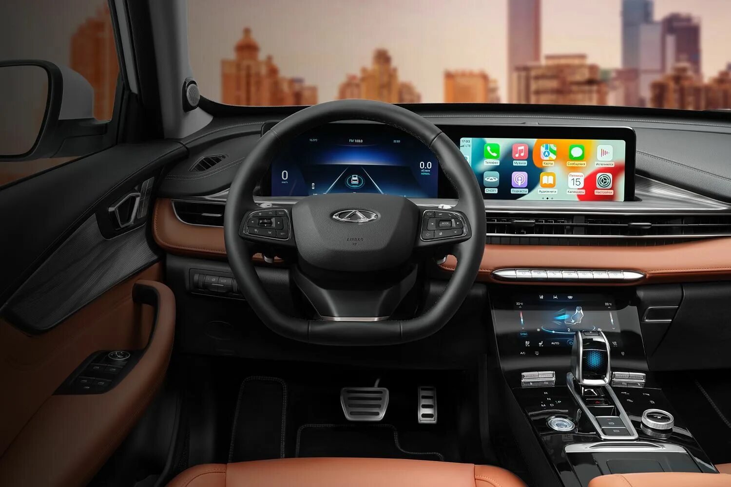 Tiggo 8 pro max фото Автомобиль Chery Tiggo 8 Pro Max 2.0T DCT Ultimate 4WD (черный) дорестайлинг - к
