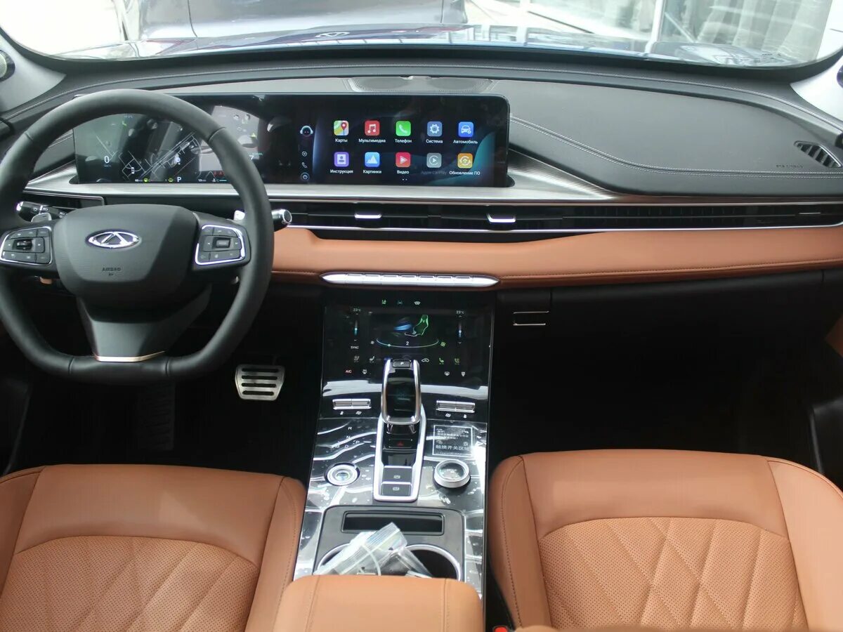 Tiggo 8 pro max фото салона Купить новый CHERY Tiggo 8 Pro Max I 2.0 AMT (197 л.с.) 4WD бензин робот в Перми