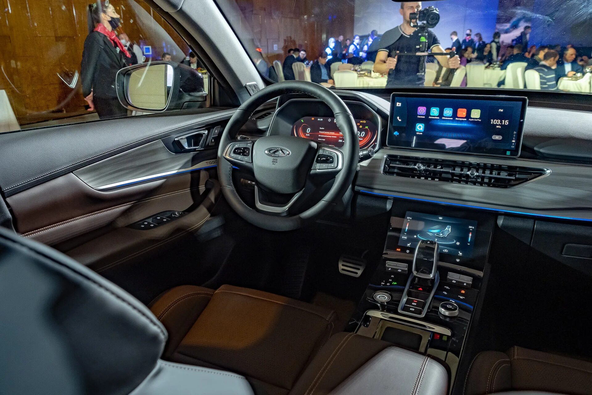 Tiggo 8 pro max фото салона Новый Chery Tiggo 8 Pro: Функция забвения и 7-летняя гарантия с двумя звездочкам