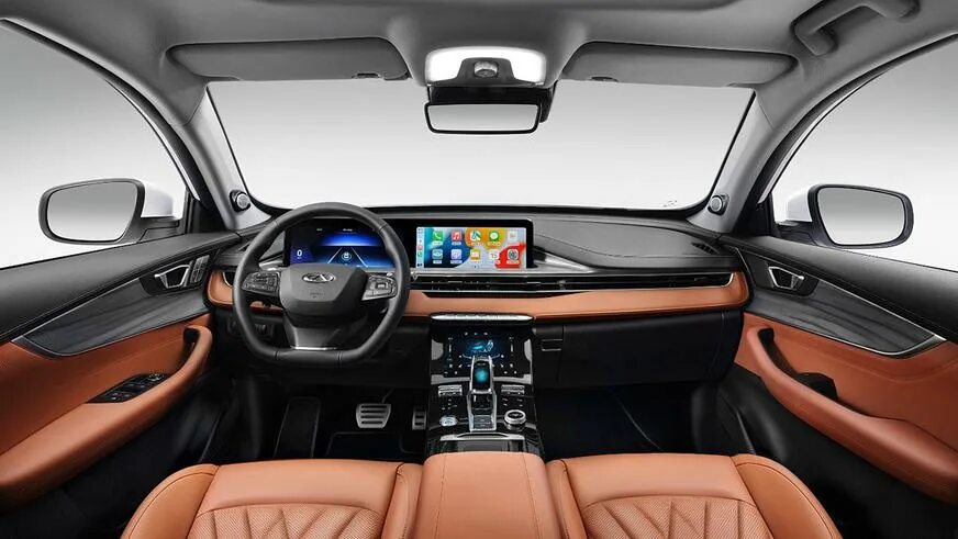 Tiggo 8 pro салон фото В России назвали цены на трёхмоторный Chery Tiggo 8 Pro e+ - Kolesa.kz Почитать