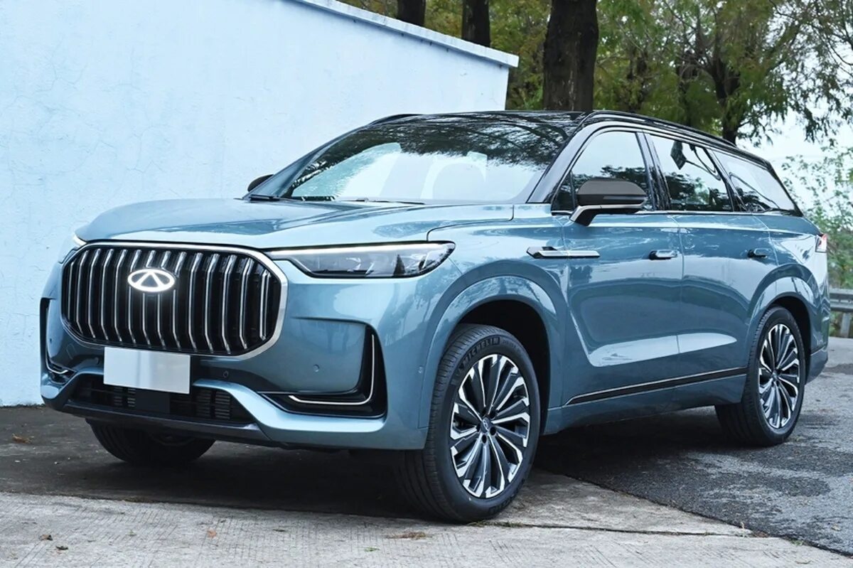 Tiggo 9 фото Новый флагманский кроссовер Chery без камуфляжа. Так вот ты какой, Tiggo 9
