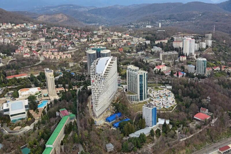 Time краснодарский край сочи улица искры фото Modern Sochi stock image. Image of krasnodar, panorama - 53968827