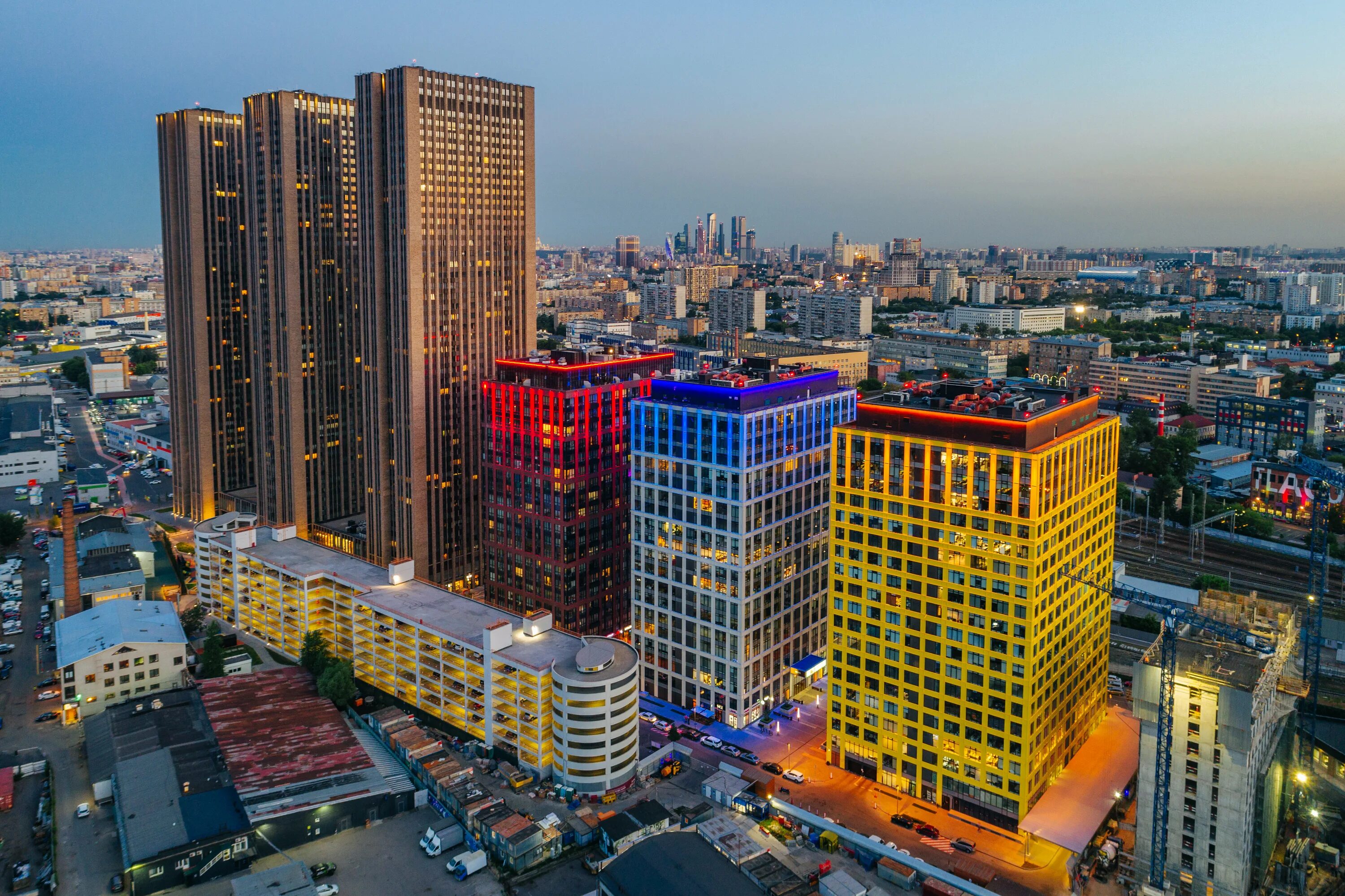 Tin новодмитровская ул 2 корп 5 фото Photo: Savelovskiy City, business center, Moscow, Novodmitrovskaya Street, 2к1 -