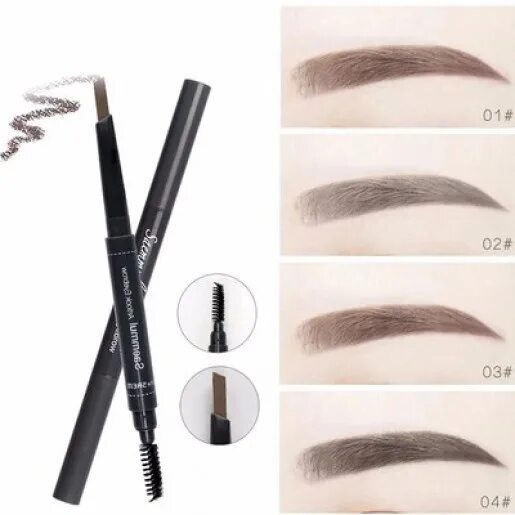 Tinchew карандаш для бровей фото Карандаш для бровей The Saem Saemmul Artlook Eyebrow 06 Ash Brown, 0,2 гр. купит